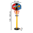 Ver imagem 2 de Kit Completo Cesta Basquete Infantil com Bola Tamanho Ajustável Importway