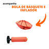 Kit Completo Cesta Basquete Infantil com Bola Tamanho Ajustável Importway - 3