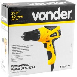 Furadeira/parafusadeira 3/8 280w Fpv300 Vonder 220v - 2