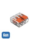 Ver imagem 2 de 6 Conectores Automático 221-613 até 6,0mm 3 Polos 41a - Wago