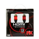 Ver imagem 1 de Cabo HDMI 2.0 - 4K, Ultra Hd, 3D, 19 Pinos - 10 Metros