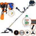 Ver imagem 1 de Roçadeira Anmax Cg430b À Gasolina 43cc 1,7hp 12.000rpm Multifuncional 5 em 1 + Óleo Stihl