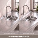 Ver imagem 7 de Pia de Cozinha com Cuba e Válvula Bali 160cm Aço Inox - Ghel Plus