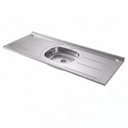 Ver imagem 3 de Pia de Cozinha com Cuba e Válvula Bali 160cm Aço Inox - Ghel Plus