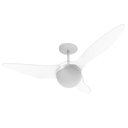 Ver imagem 1 de Ventilador de Teto Aliseu Terral com Controle de Parede 127v - Cristal