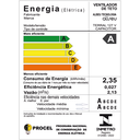 Ver imagem 5 de Ventilador de Teto Aliseu Terral com Controle de Parede 127v - Cristal