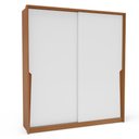 Ver imagem 4 de Guarda Roupa Roupeiro 2 Portas de Correr 2 Gavetas Porto Freijó Branco Politorno Móveis