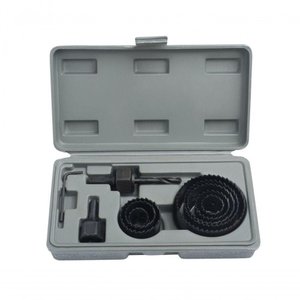 Serra Copo Madeira Jg 11pcs 3/4-2.1/2 Maleta 9jo