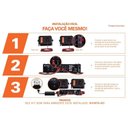 Ver imagem 3 de Kit Som Ambiente Amplificador + Par Caixas Branca Ambience Hayonik
