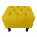 Ver imagem 2 de Puff Luiz Retro Xv Bege Slk Decor Amarelo