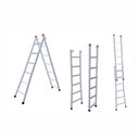 Ver imagem 1 de Escada Extensiva 7x12 Degraus 2,20x3,80m Ferro 120Kg 3 em 1 -207 NV