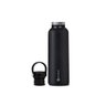 Garrafa Térmica GT Thermos Inox 750 ml para Bebidas Quentes ou Frias e Tampa com Alça - Preta | GT - 3