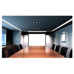 Tela Projeção Elétrica 127V 4:3 com Controle 120" com Bordas 2,40 x 1,80 M Tes Tem120Va - 3 Tela Projeção Elétrica 127V 4:3 com Controle 120" com Bordas 2,40 x 1,80 M Tes Tem120Va - 3