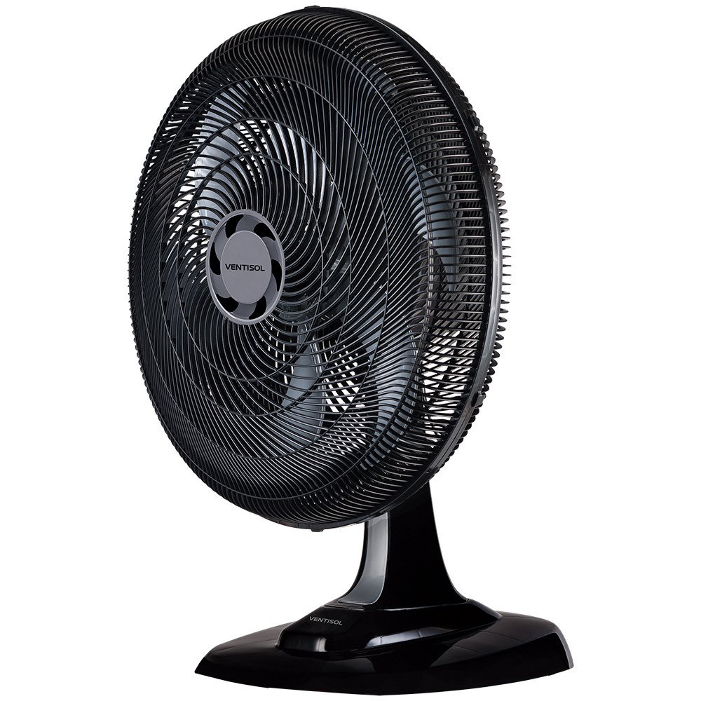 Ventilador de Mesa Turbo 6 Pás 50 Cm Preto 127v Ventisol - 2