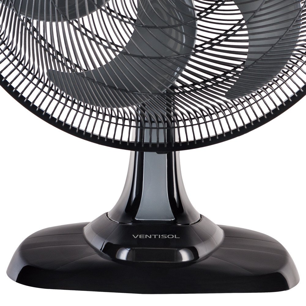 Ventilador de Mesa Turbo 6 Pás 50 Cm Preto 127v Ventisol - 4