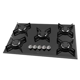 Cooktop Philco Cook Chef 5 Bocas Vidro Preto Bivolt - 1