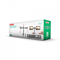 Suporte Articulado para 2 Monitores LED e LCD de 13" a 27" - Brasforma SBRM 721 - 3