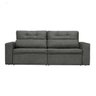 Sofá 4 Lugares Parma Retrátil e Reclinável Suede Amassado - Rifletti - 4