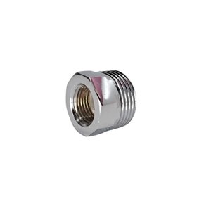 Bucha de Redução Cromada Redutor 1" X 1/2" Latão:cromada