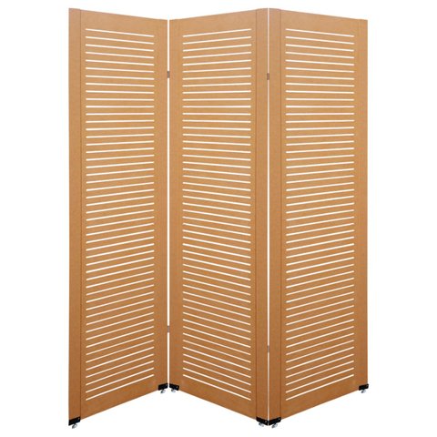 Biombo Marrocos 3 Folhas c/ 06 Pezinhos