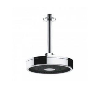 Ducha Chuveiro Redondo Articulado Metal Teto Auto Limpante Acqua Plus Wj-0929 Jiwi Wj-dal-rt-cr