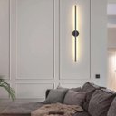 Ver imagem 3 de Arandela Led Preto 8w Ca025-pt