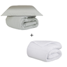 Kit Duvet Capa de Edredom Queen Recheio+Capa Naturalle Fendi - 1