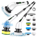 Ver imagem 2 de Escova de Limpeza Elétrica 25w Usb Esfregão Giratório 7 em 1 Recarregável