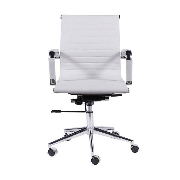Cadeira de Escritório Eames Esteirinha Baixa Branca - 2