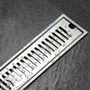 Ralo Linear 50cm Inox Banheiro Piscina