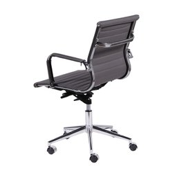Cadeira de Escritório Eames Esteirinha Baixa - Cinza - 3