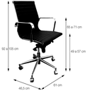 Ver imagem 5 de Cadeira de Escritório Eames Esteirinha Baixa - Marrom