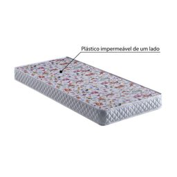 Colchão Berço Ecoflex para Padrão Americano D18 Branco - Antiácaro, Antifungo e Antialérgico - 70x130x10cm - 4