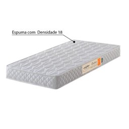 Colchão Berço Ecoflex para Padrão Americano D18 Branco - Antiácaro, Antifungo e Antialérgico - 70x130x10cm - 3