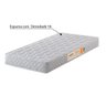Colchão Berço Ecoflex para Padrão Americano D18 Branco - Antiácaro, Antifungo e Antialérgico - 70x130x10cm - 3