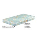 Ver imagem 3 de Colchão Berço Ecoflex D18 - Sistema Antiácaro, Antifungo e Antialérgico 60x130x10