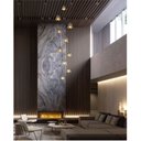 Ver imagem 5 de Lustre Pendente Para Sala Pé direito Alto Duplo Flora Branco