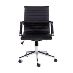Cadeira de Escritório Eames Esteirinha Baixa - Preto - 2