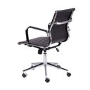Ver imagem 3 de Cadeira de Escritório Eames Esteirinha Baixa - Preto