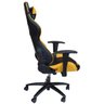 Cadeira de Escritório Pro Gamer Preto e Amarelo - 3