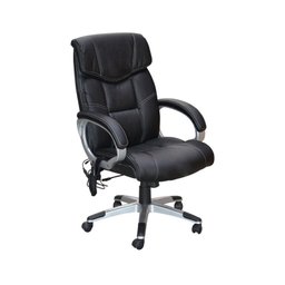 Cadeira de Escritório Cartagena com Massagem Preta - 1