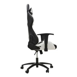 Cadeira de Escritório Pro Gamer Preto e Branco - 3