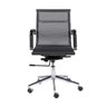 Cadeira de Escritório Baixa em Tela Mesh com Braços e Rodízios 3303 - 2