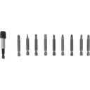 Ver imagem 4 de Kit de Ponteiras Bits para Parafusadeira Makita B-28896 em Estojo Tipo Chave Manual 1/4" Hexa com 18
