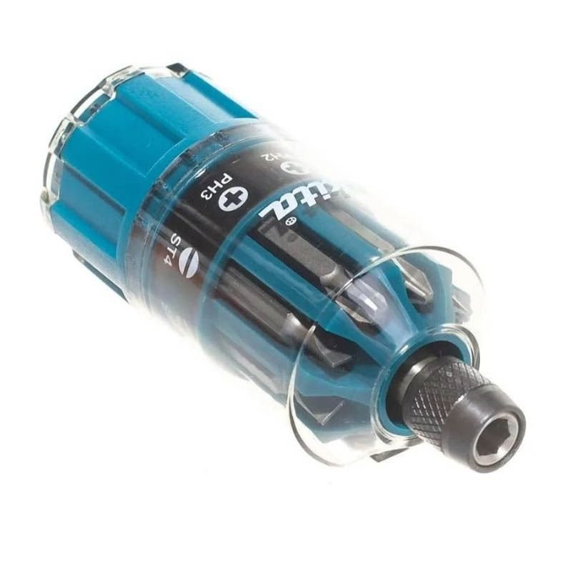 Kit de Ponteiras Bits para Parafusadeira Makita B-28896 em Estojo