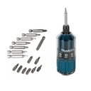 Ver imagem 7 de Kit de Ponteiras Bits para Parafusadeira Makita B-28896 em Estojo Tipo Chave Manual 1/4" Hexa com 18