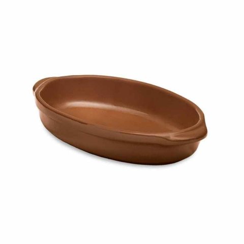 Travessa em Cerâmica Oval para Feijoada 24,5 Cm 650 Ml Cm Oxford