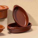 Ver imagem 2 de Travessa em Cerâmica Oval para Feijoada 24,5 Cm 650 Ml Cm Oxford