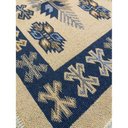 Ver imagem 2 de Tapete Sala Kilin Gashgai 240x300 Dupla Face Tribal 1 Azul