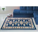 Ver imagem 6 de Tapete Sala Kilin Gashgai 240x300 Dupla Face Tribal 1 Azul